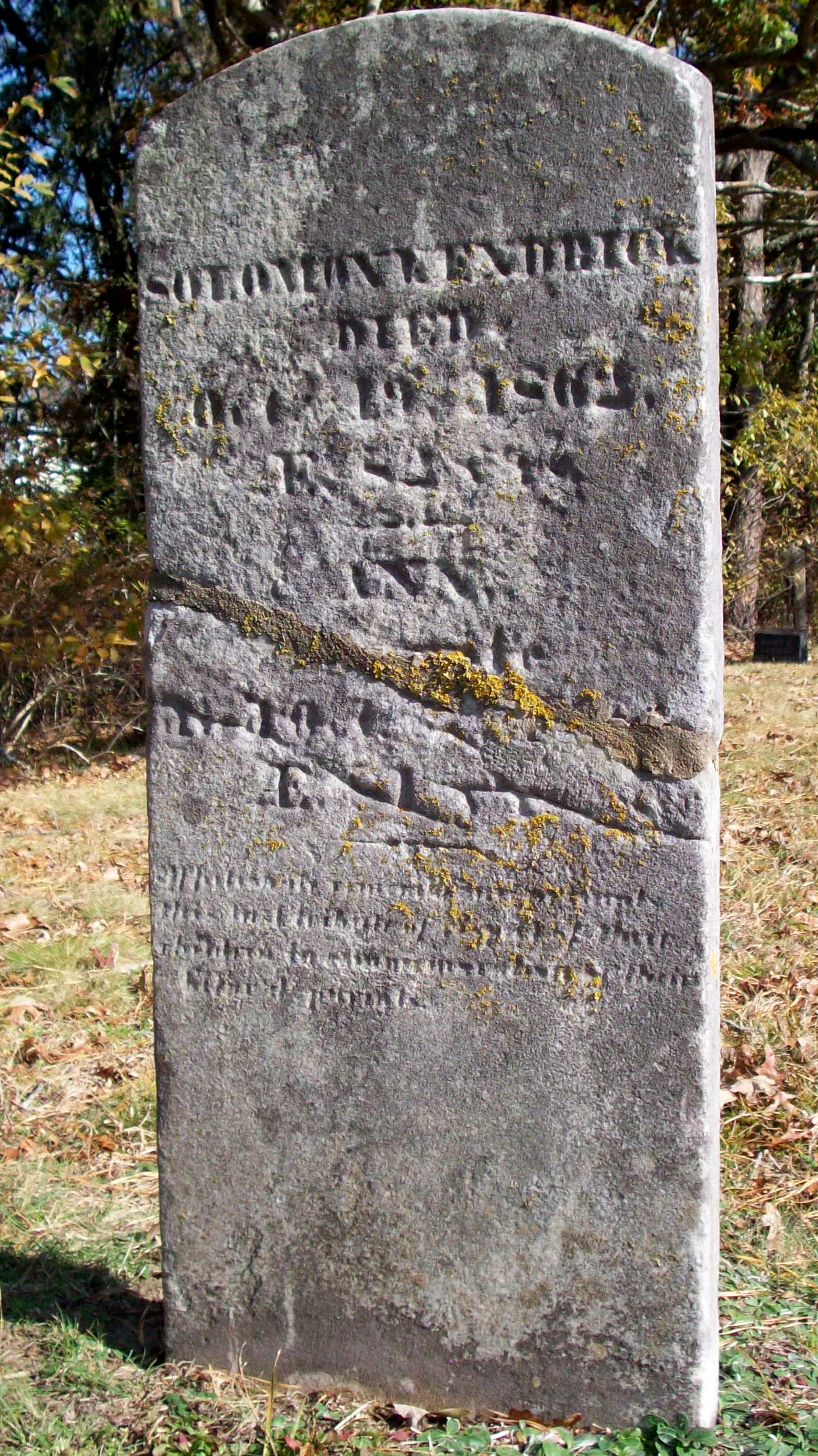 Solomon Kendrick 1785 – 1863 | PocassetCemetery.org