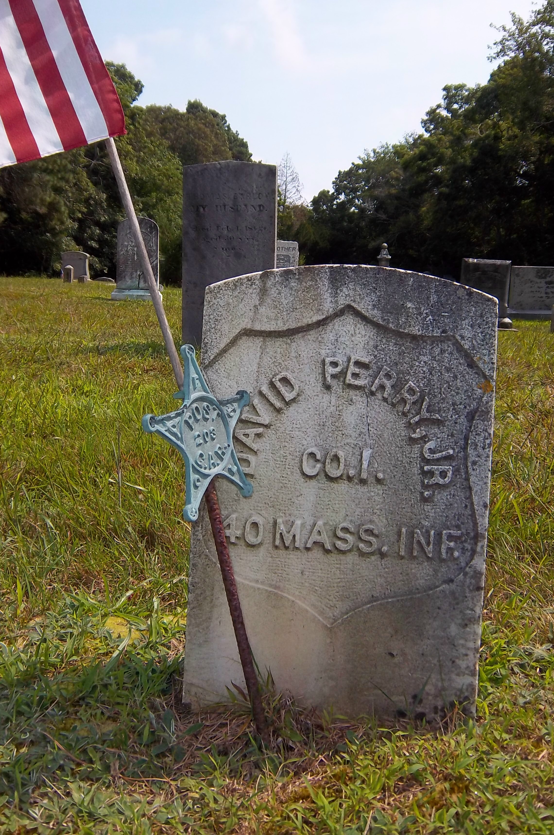 David Gibbs Perry, Jr, Civil War 1833 – 1890 | PocassetCemetery.org